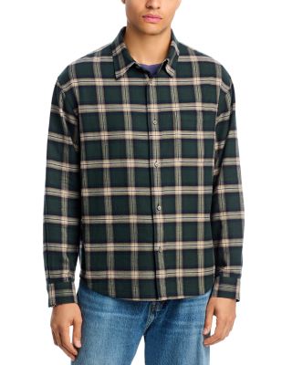 x The Society Archive Plaid Regular Fit Button Down Shirt - Exclusive