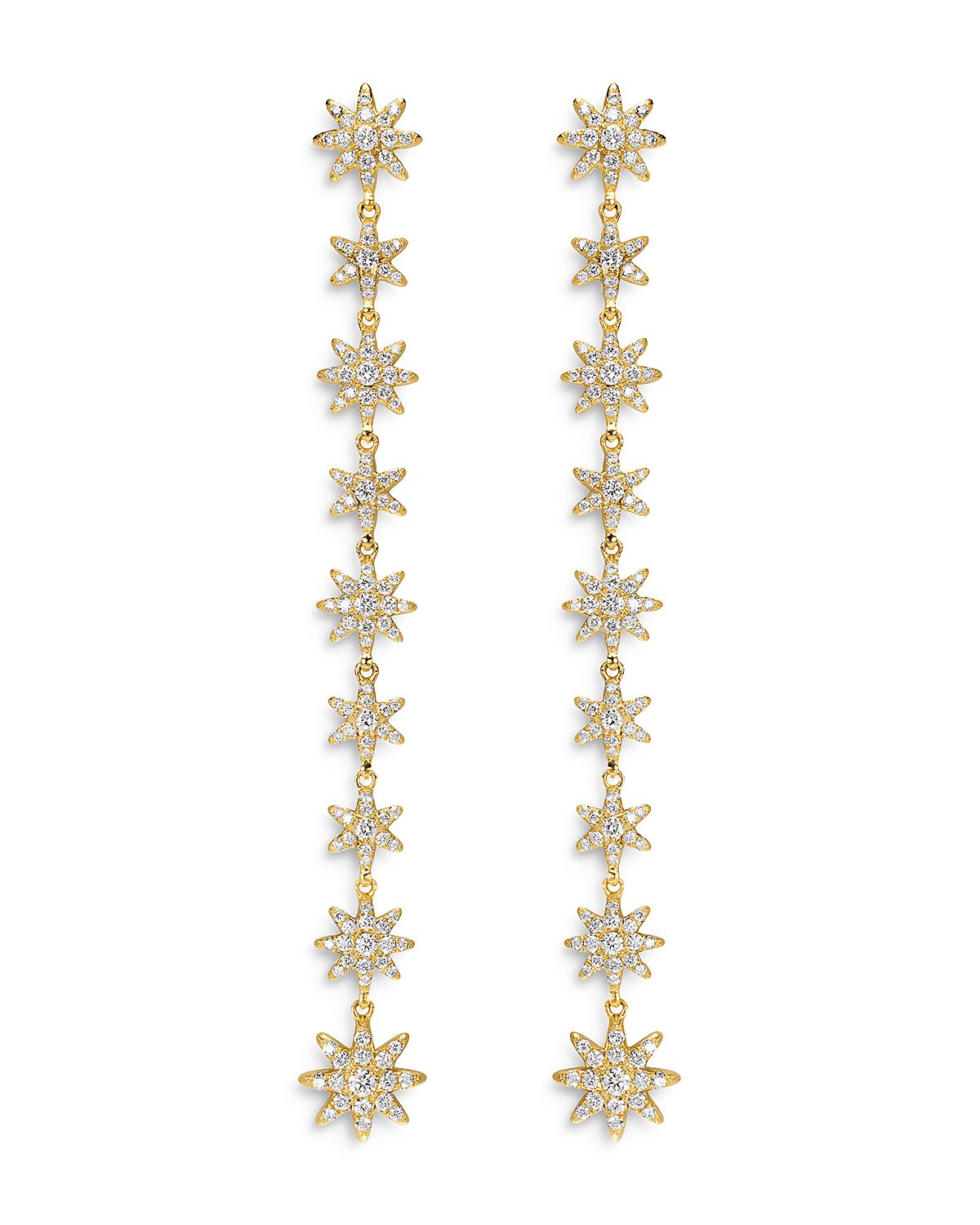 Starburst Drop Earrings