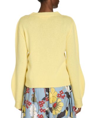 Cashmere Long Sleeve Crewneck Sweater