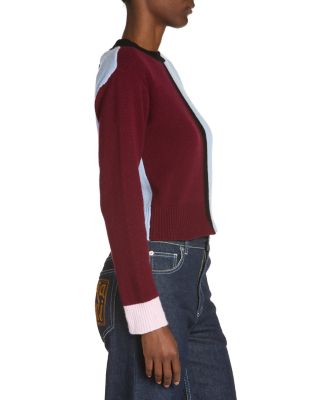 Cashmere Color Blocked Sweater