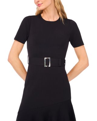 Ashley Short Sleeve Crewneck Dress