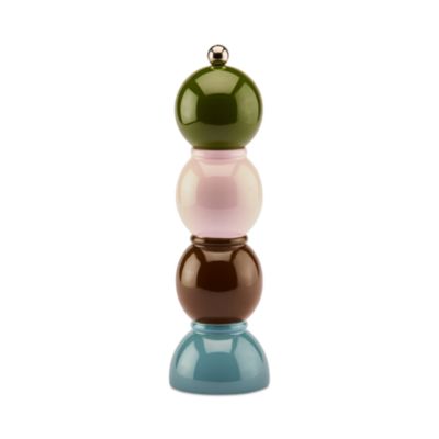 Addison Ross 8.8" Bobbin Salt & Pepper Grinder - Khaki Multi