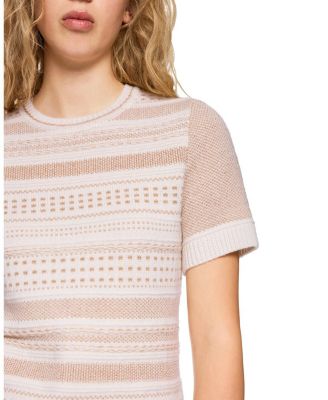 Knitted in Germany Short Sleeve Jumper