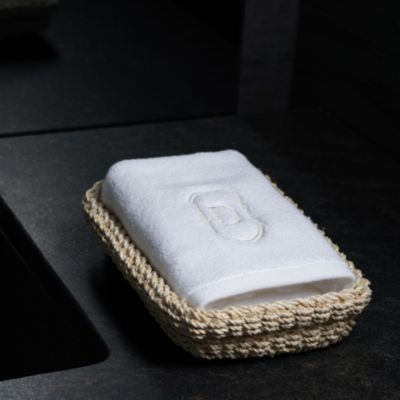 Monogram Guest Towel, D