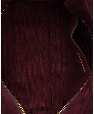 Explore Medium Suede Shoulder Bag With Flap