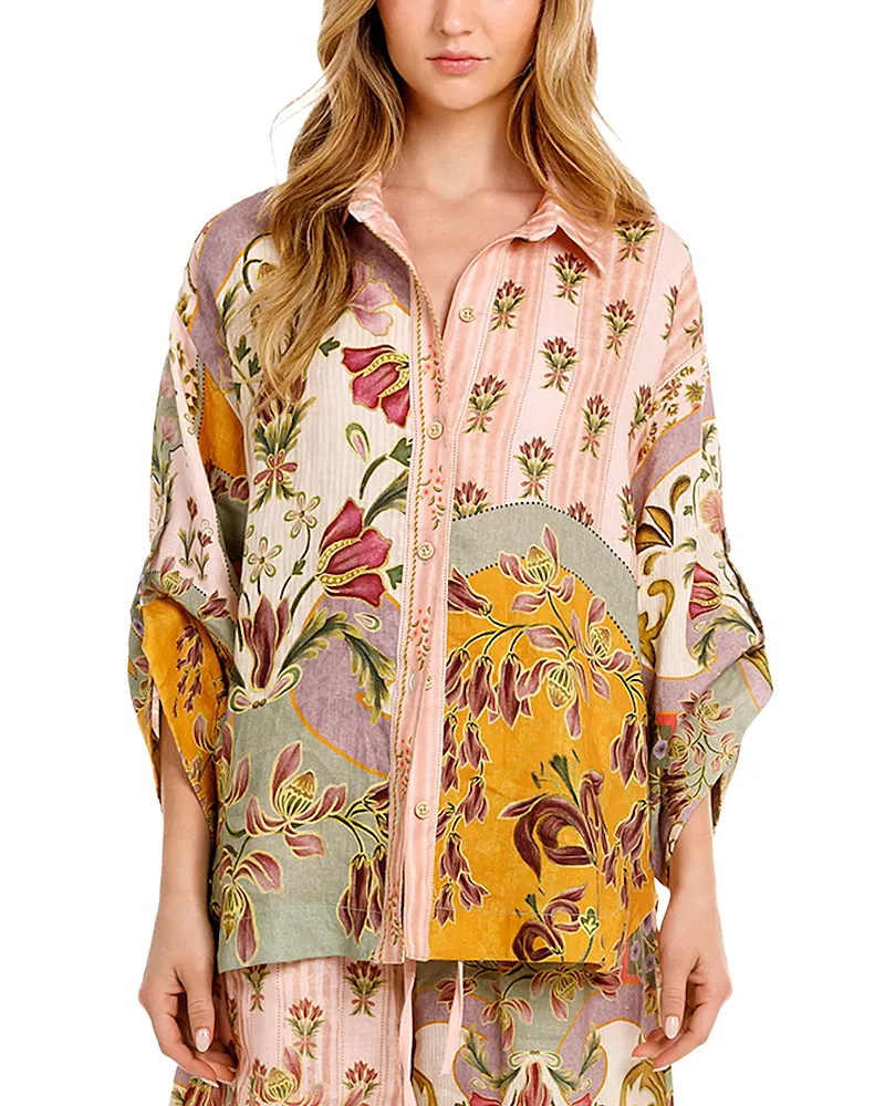 Agua Bendita Chrissy Aura Shirt Cover-Up