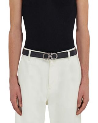 Men's Reversible Leather Belt