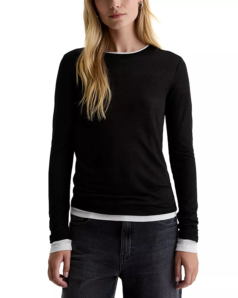 Ag Eleni Layered Long Sleeved Tee