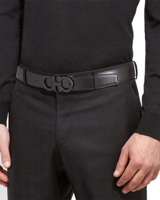 Men's Reversible Leather Belt