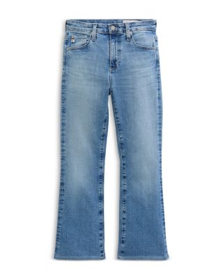 Farrah High Rise Boot Crop Ankle Jeans in 18 Years Smolder