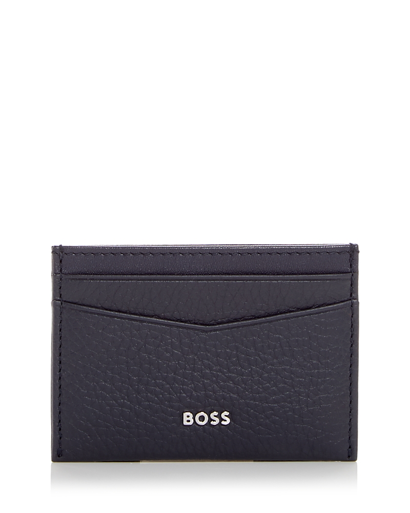Boss Crosstown Leather Card Case