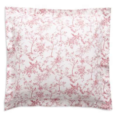 Timeless Toile Percale Sham, Euro 