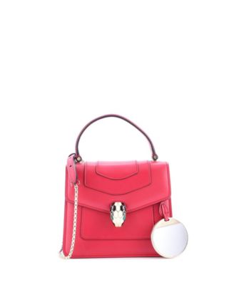 Small Serpenti Forever Top Handle Bag Leather