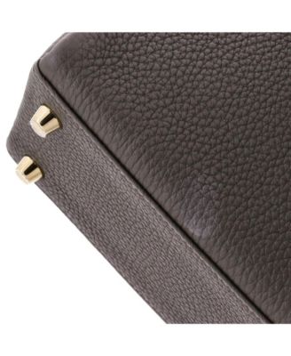 Kelly 25 Handbag Green Togo with Gold Hardware