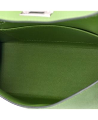 Kelly 20 Handbag Tricolor Epsom with Palladium Hardware