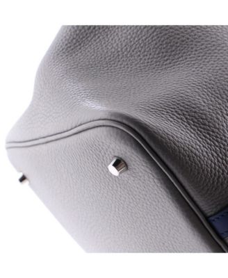 MM Bicolor Picotin Lock Bag Clemence with Swift