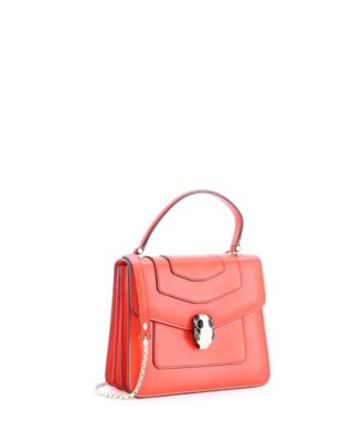 Small Serpenti Forever Top Handle Bag Leather