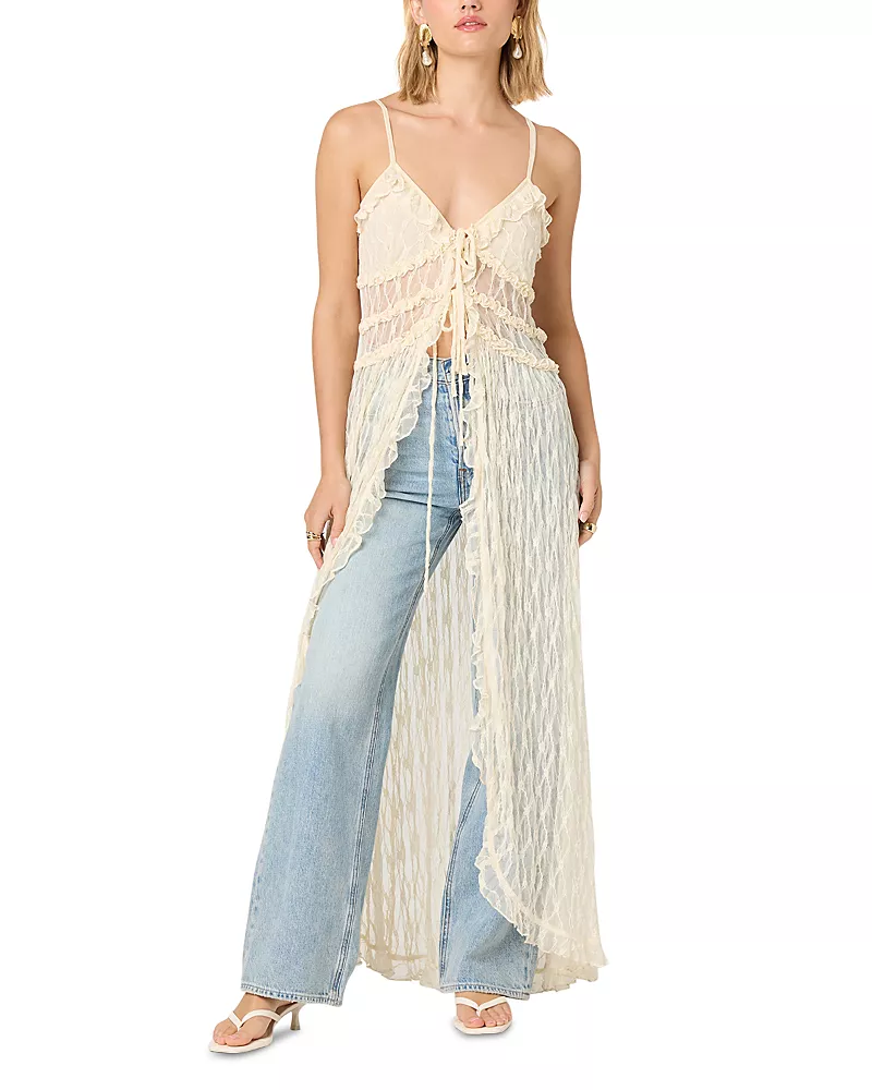 Astr the Label Sariyah Long Sleeveless Top
