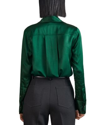 Ameira Silk Satin Shirt