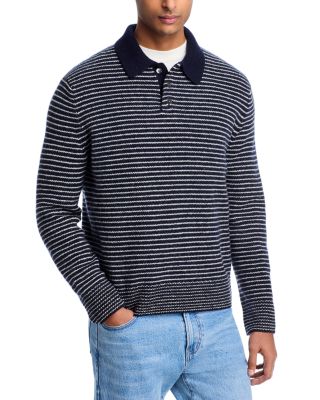 Carl Merino Wool Polo Sweater