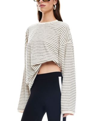 Cheri Stripe Long Sleeve Top