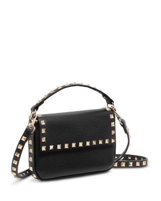 Rockstud Top Handle Shoulder Bag