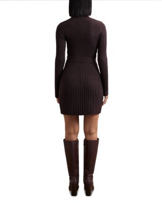 Vienna Zip Knitted Flippy Dress