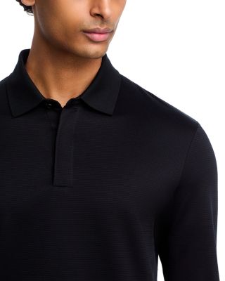 Pado Long Sleeve Mercerized Cotton Polo Shirt