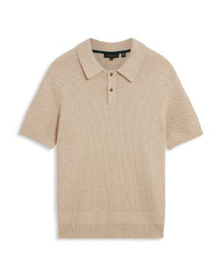 Caelum Herringbone Polo Shirt
