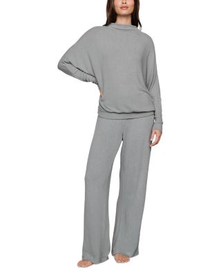 Eberjey - Cozy Time Dolman Sleeve Sweatshirt & Cozy Time Pants