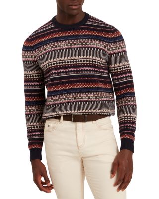 Amarat Fair Isle Crewneck Sweater