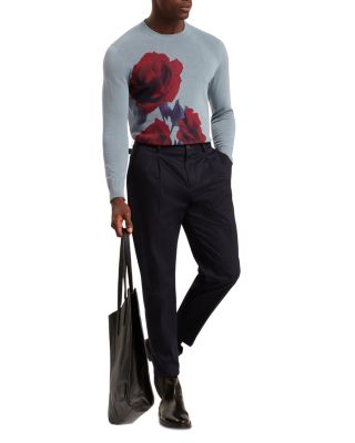 Thalio Floral Crewneck Sweater