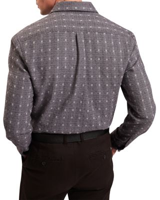Vyser Regular Fit Jacquard Check Shirt
