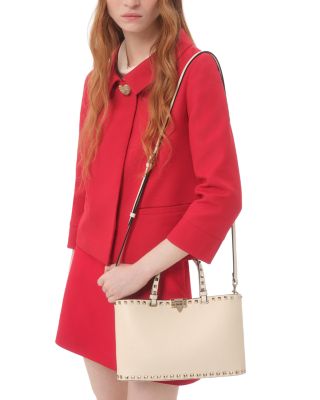 Rockstud Small Top Handle Bag