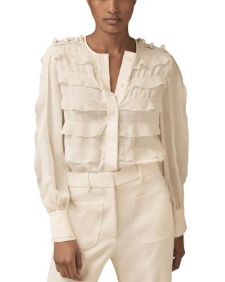 Ulyanna Ruffle Detail Blouse