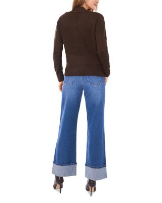 Cross Front Long Sleeve Sweater