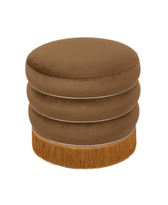 Lakka Velvet Ottoman