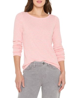 Long Sleeve Boat Neck Top