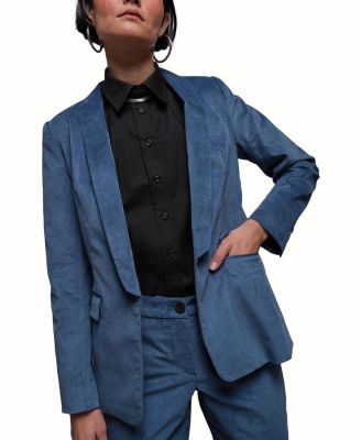 The Empower Velveteen Tux Blazer