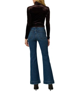 The Molly High Rise Flare Jeans in Regalia