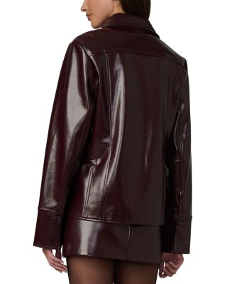 The Daisy Faux Leather Jacket
