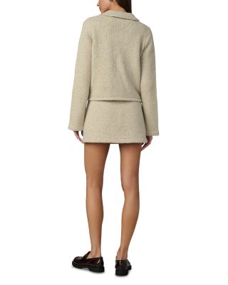 The Lennon Wool Blend Button Sweater