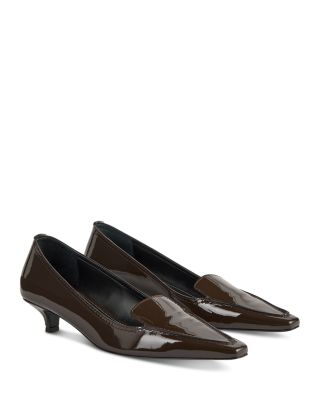 Women's Patent Loafer Pumps
