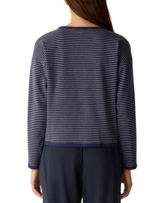 Cropped Boxy Round Neck Top