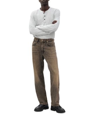 Straight Fit 4 Authentic Rigid Jeans in Jade Grey