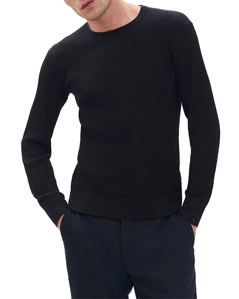 Rag & Bone Jayce Crewneck Sweater In Black