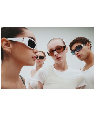 Du Jour Rectangle Sunglasses, 60mm