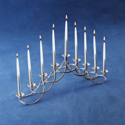 Harmony Stainless Steel Menorah