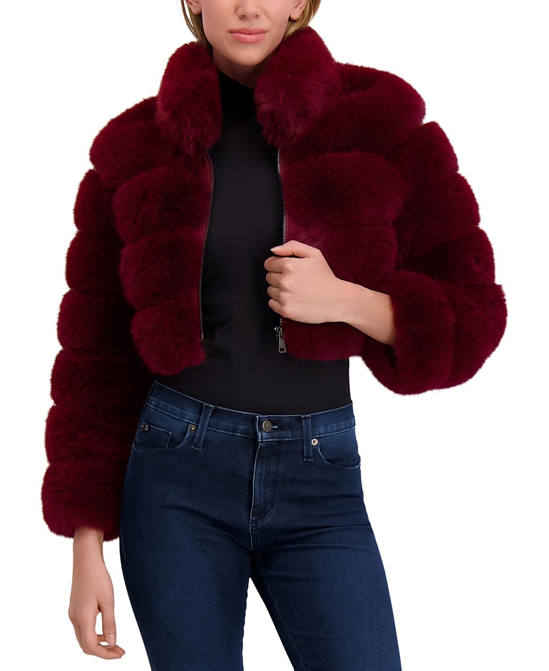 Lyla Grant Faux Fur Fox Bolero