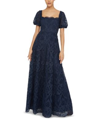 Dominique Puff Sleeve Gown 